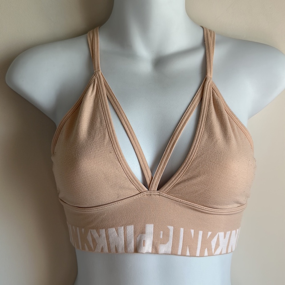 Victoria’s Secret Cool & Comfy Strappy Bralette - Light Beige